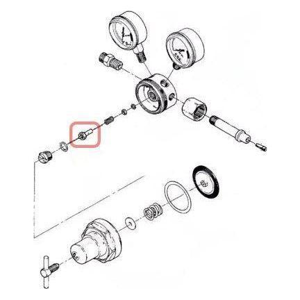 Procut Valve Seat Spare Part of Oxygen - Acetylene Regulator - KHM Megatools Corp. Procut Valve Seat Spare Part of Oxygen - Acetylene Regulator - KHM Megatools Corp.